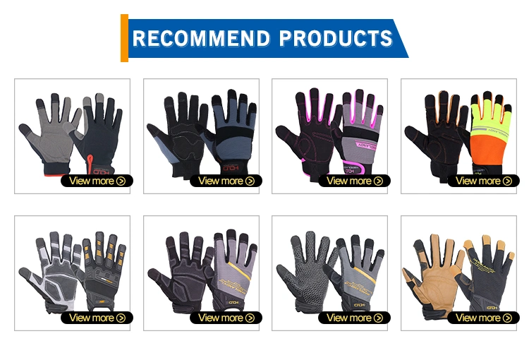 Pri Anti-Slip Touch Screen Heavy Duty Tactical Cycling Gloves Impact Protection Mechanic Gloves Rigger Gloves