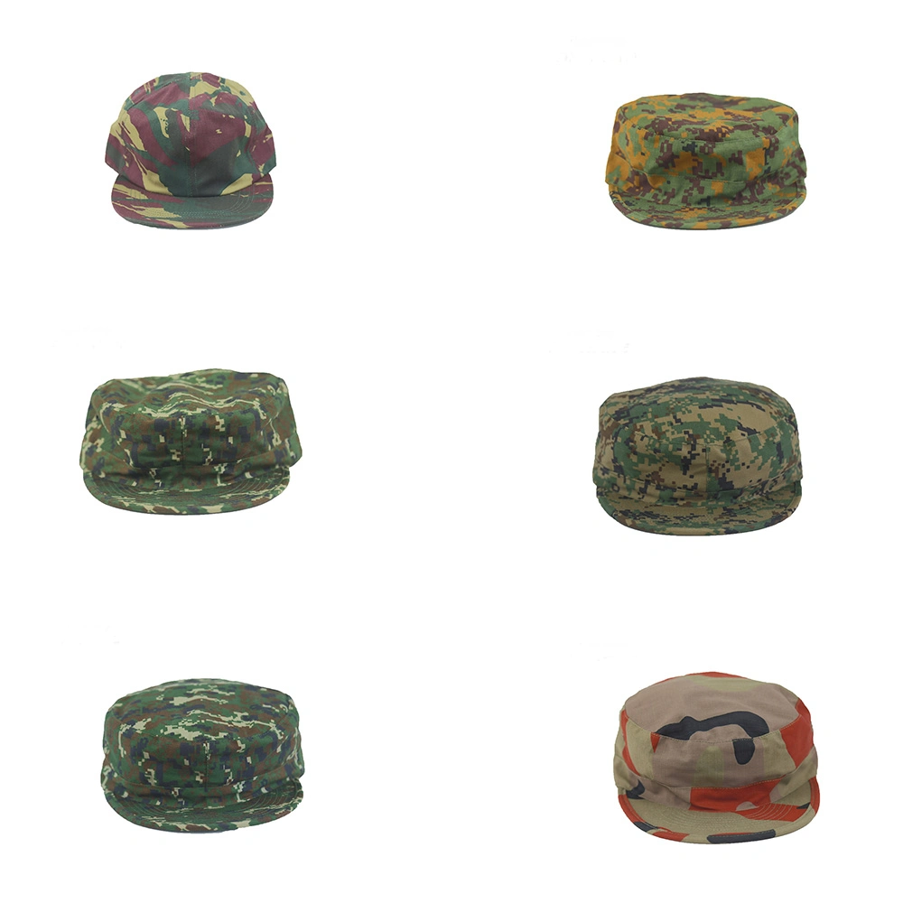 Custom Adjustable Outdoor Cotton Embroidery Cap Tactical Camouflage Baseball Cap