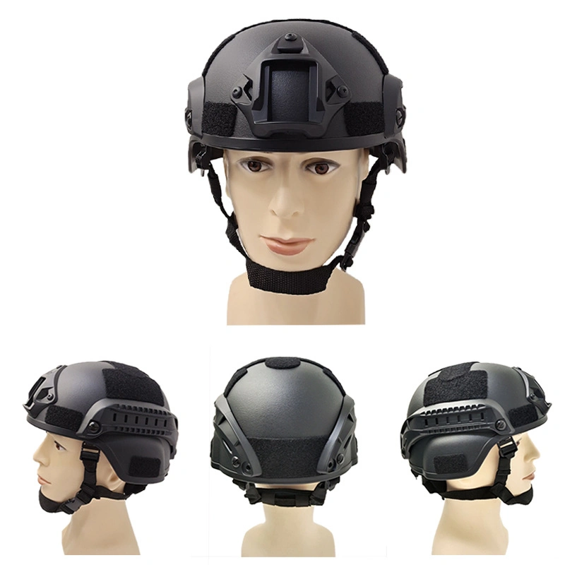 Tactical Mich 2000 Helmet Combat Head Protector Green Paintball Field Shock-Protection Gear Accessories