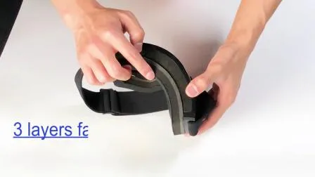 Gafas de esquí personalizadas antivaho con lentes intercambiables Reanson