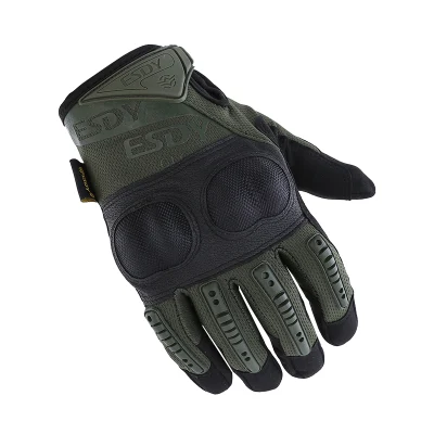 Guantes de ciclismo tácticos de caza de escalada de dedo completo para entrenamiento de protección al aire libre Esdy