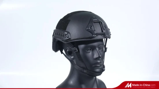 Casco antibalas balístico de nivel Iia cómodo del ejército militar rápido