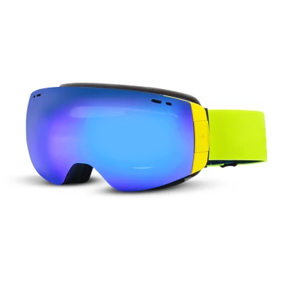 OEM/ODM lentes intercambiables sin marco 100% protección antivaho nieve/esquí/gafas de esquí