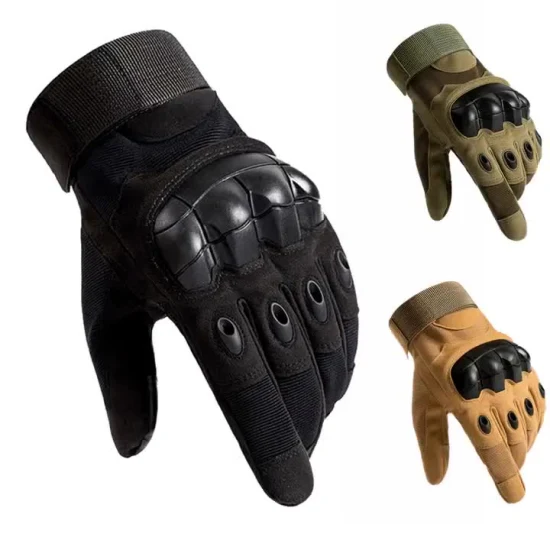 Guantes de equitación para hombres para fanáticos tácticos de entrenamiento deportivo de defensa