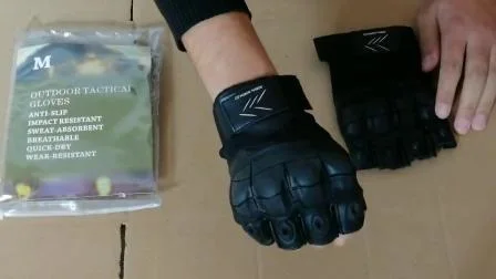 Guantes de seguridad protectores de ciclismo para caza al aire libre tácticos de 3 colores