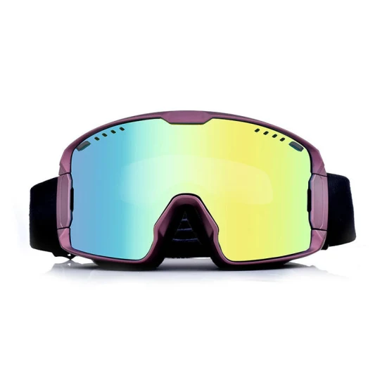 Venta al por mayor antiniebla UV protección nieve gafas de esquí para deportes de esquí de invierno